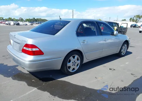 2004 Lexus Ls 430 from USA, damaged, VIN JTHBN36F740163241